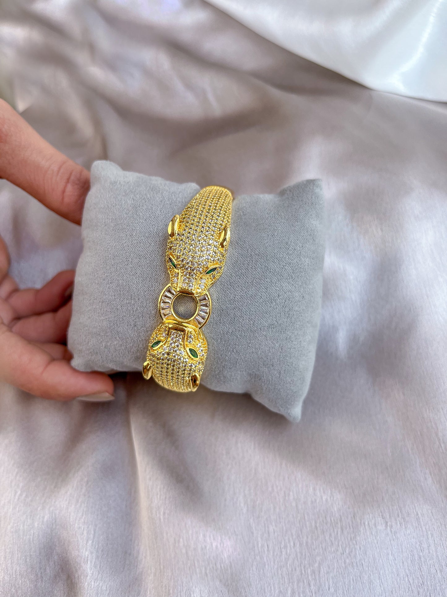 Jaguar Ring Bracelet