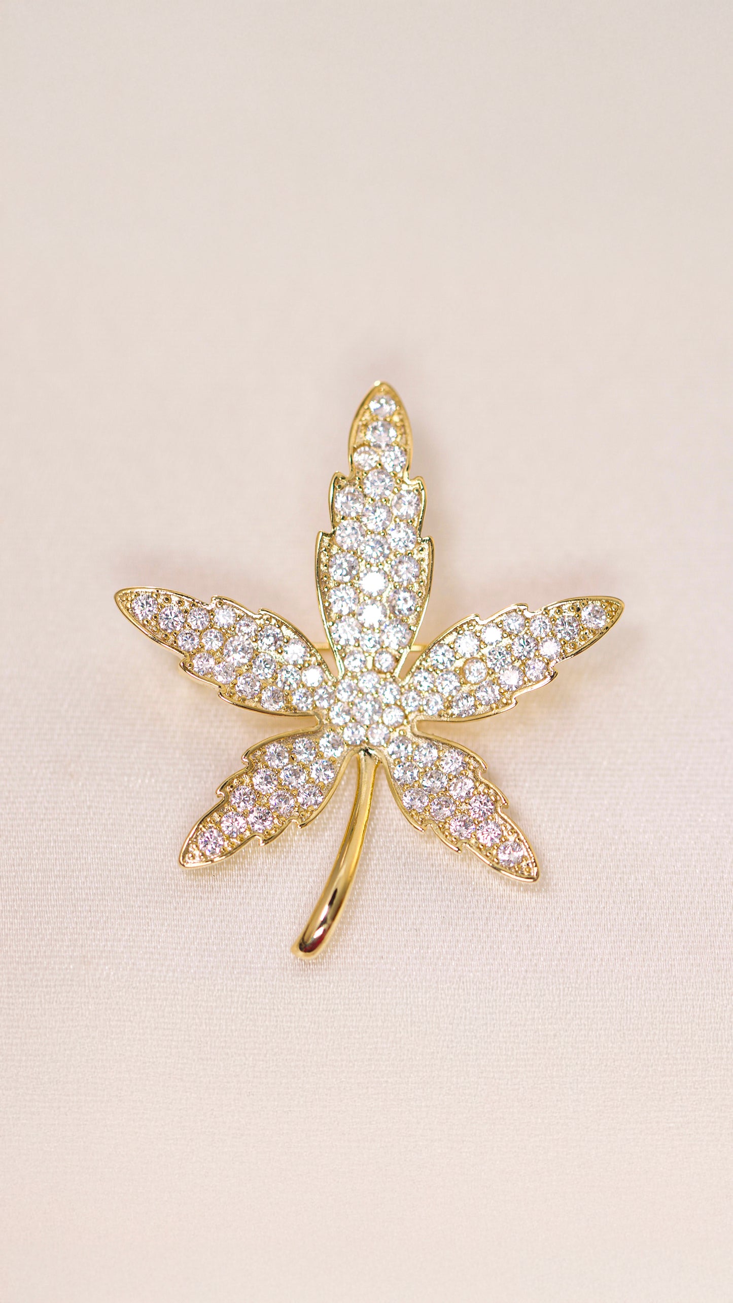 Maple Leaf Brooch