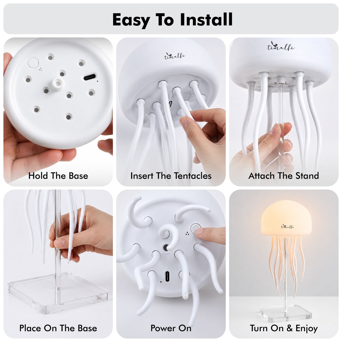 Marina Jelly Fish Night Light