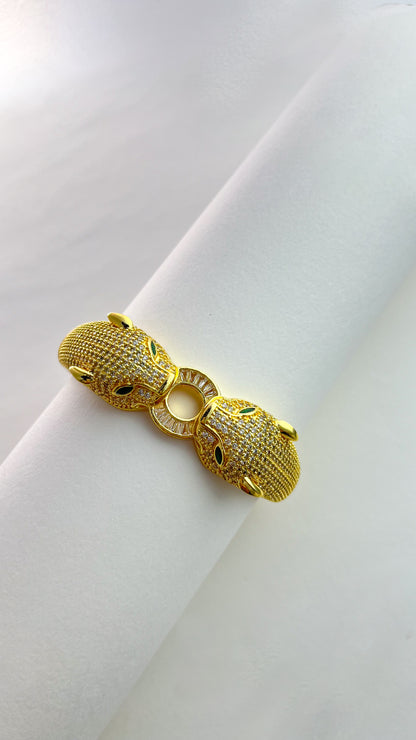 Jaguar Ring Bracelet