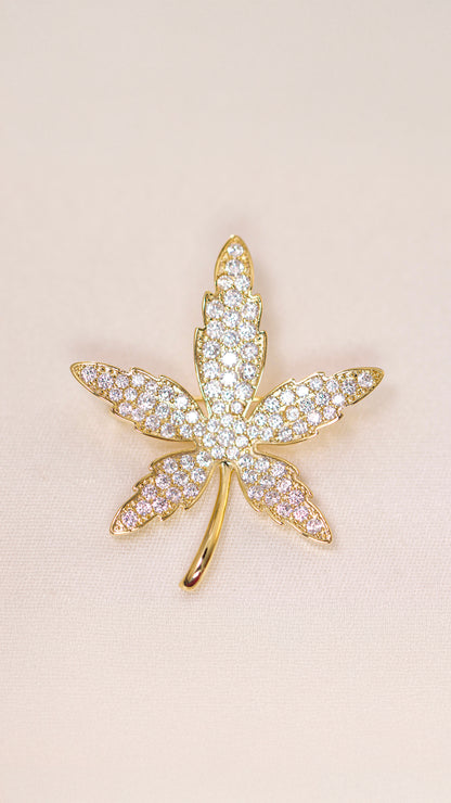 Maple Leaf Brooch