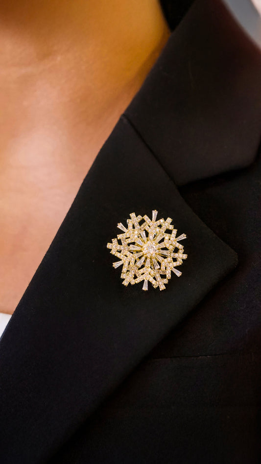 Snowflake Brooch